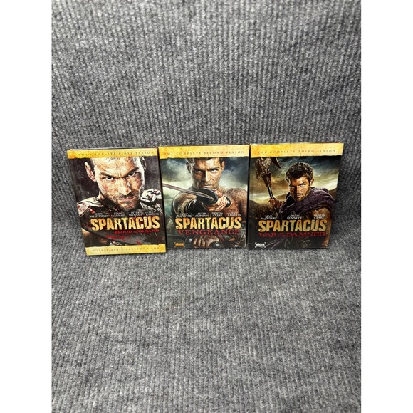 Starz Other - Spartacus Complete Series DVD Set (Seasons 1-3) Blood&Sand, Vengeance War Damned